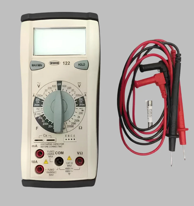 Waco 122 600V 10A Digital Multimeter