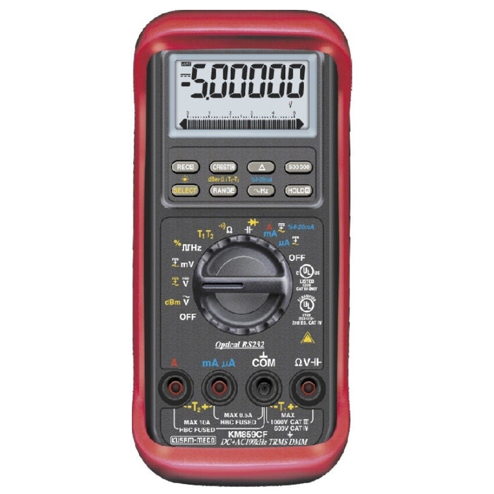 Kusam Meco 5-4/5 Digit 50,000/500,000 Counts Autoranging Digital Multimeters KM 859 CF