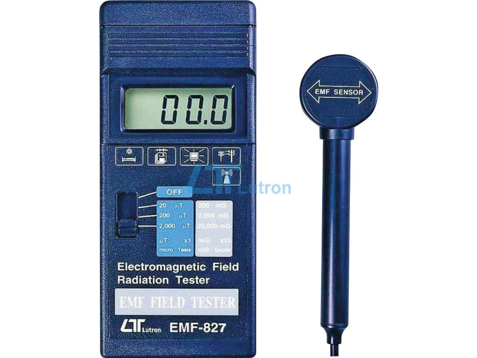 Lutron EMF-827 Electro Magnetic Field Meter 20-2000mT / 200-20000mG