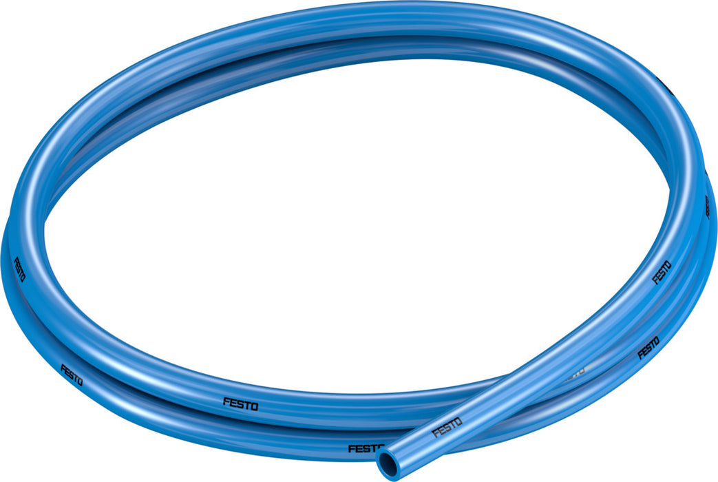 Festo 8 mm Blue PU Plastic Tubing PUN-8x1.25 BL, 50MTR