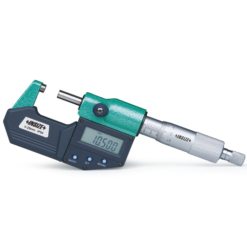 Insize (50-75MM) Digital Outside Micrometer,3108-75A (IP65, Waterproof)