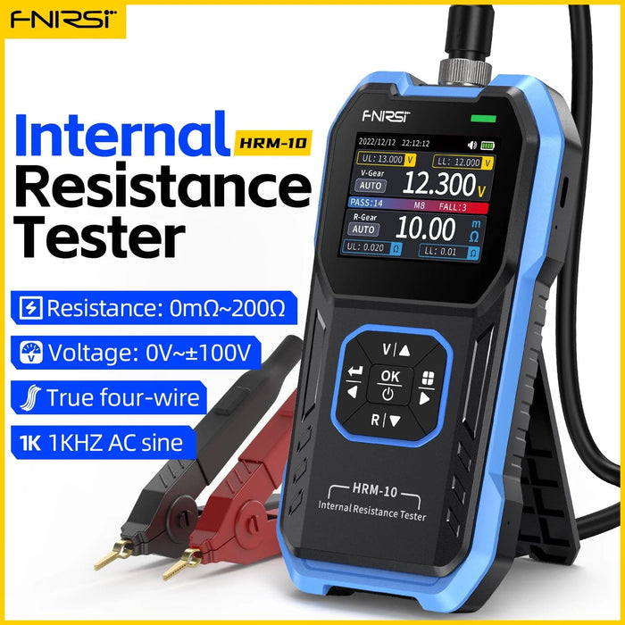 FNIRSI HRM-10 Battery Voltage Internal Resistance Tester