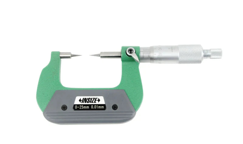 Insize (50-75MM) Point Micrometer 3230-75BA, 15 Deg  0.01mm