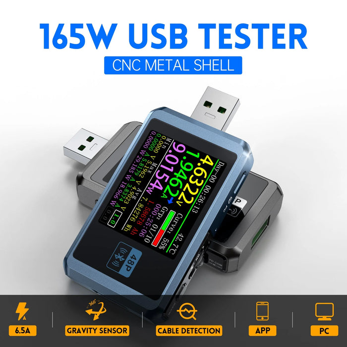 FNIRSI FNB48P USB Tester With Bluetooth