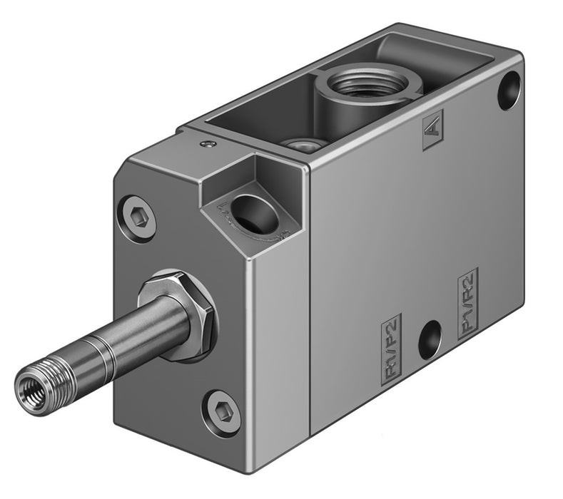 Festo 1/4 Inch 7 mm Tiger 3/2 Way Open Internal Pilot Non-Reversible Electric Single Solenoid Valve MOFH-3-1/4