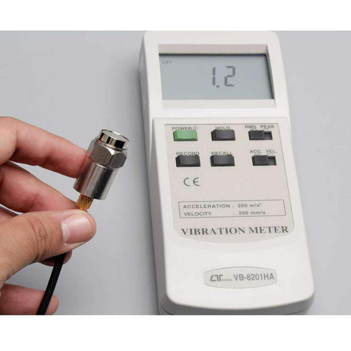 Lutron VB8201HA 50mm/s or 50m/s2 (160 Hz) Vibration Meter