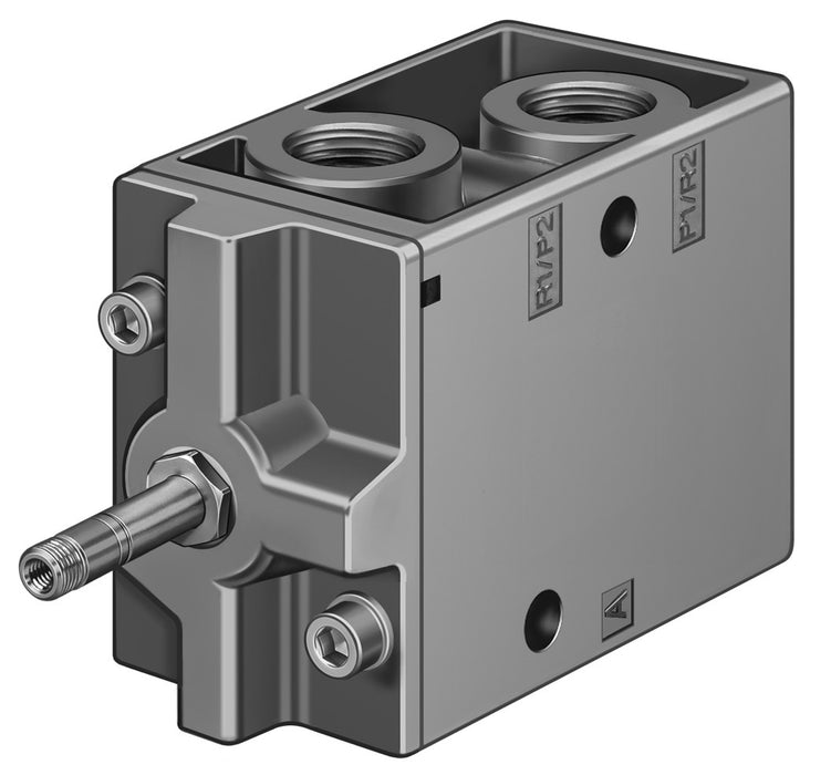 Festo 1/2 Inch 14 mm Tiger 3/2 Way Open Internal Pilot Non-Reversible Electric Single Solenoid Valve MOFH-3-1/2