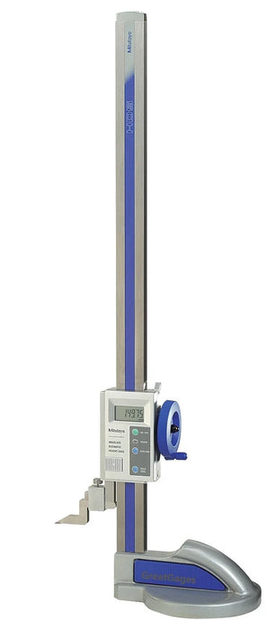 Mitutoyo (0-450MM / 0-18") 6-digit LCD Absolute Digimatic Height Gauge 570-313, 0005"/0.01mm