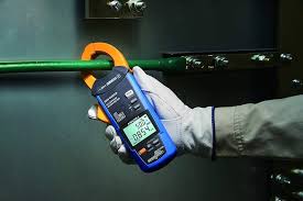 Hioki CM4003 AC Leakage Clamp Meter True RMS 200A Measurement with Data Logger Connectivity