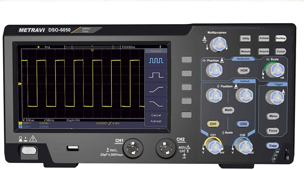 Metravi DSO-6050 Digital Storage Oscilloscope