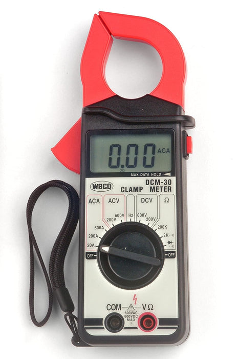 Waco DCM-30 3-1/2 Digits 1999 Counts 600V 600A Digital Clamp Meter