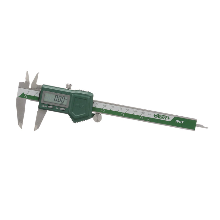 Insize 1118-300B Digital Vernier Caliper 0-300mm Range ±0.01mm Accuracy IP67 Waterproof