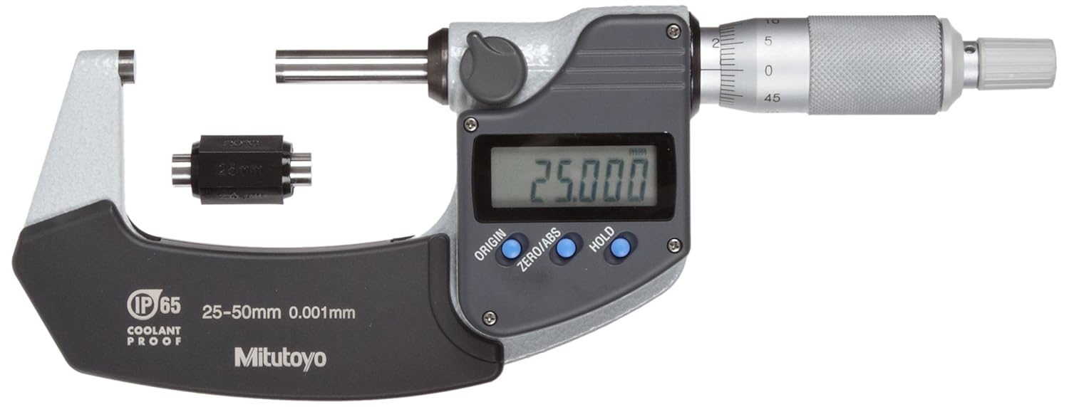 Mitutoyo 25-50MM Digital Outside Micrometer, 293-241