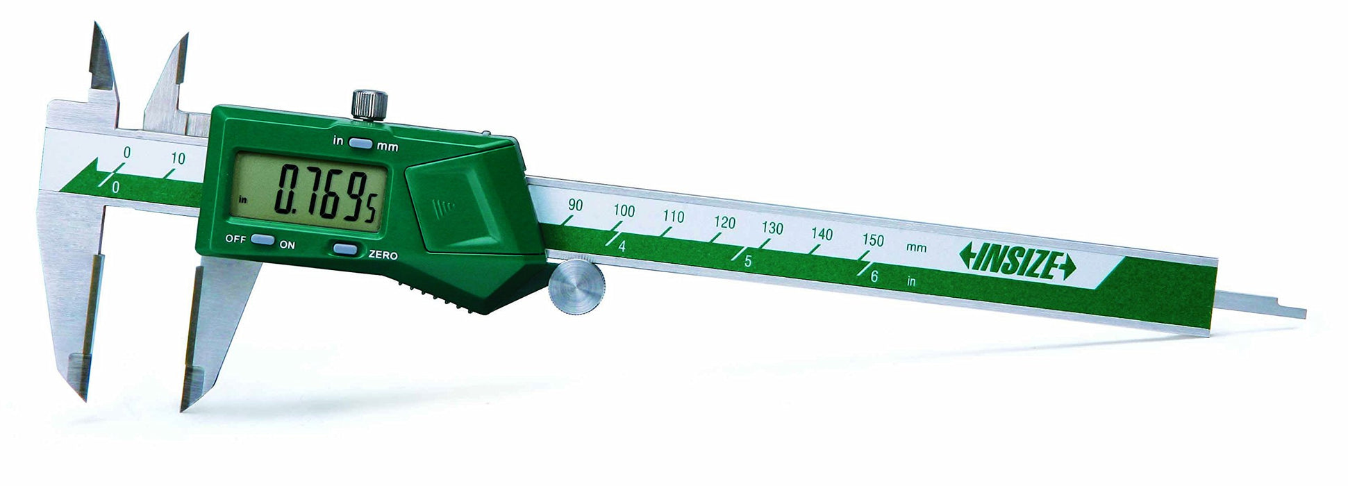 Insize 0-200MM Digital Caliper With Carbide Tipped Jaws 1110-200B