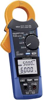 Hioki CM4371-50 True RMS AC/DC Clamp Meter 600A 1000V Waterproof CAT IV 600V