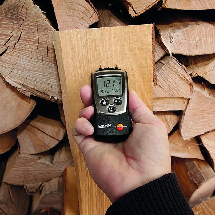 Testo 606-2 Moisture Meter - Wood, Materials, RH, Dew Point, -10 to 50°C