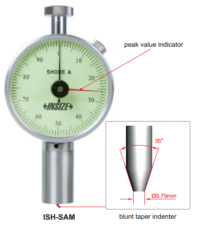 Insize 20~90HD Shore Durometer ISH-SDM