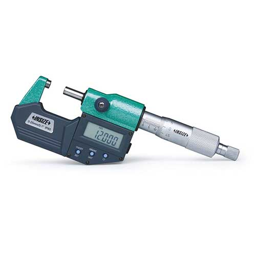 Insize (25-50MM) Digital Outside Micrometer,3108-50A (IP65, Waterproof)