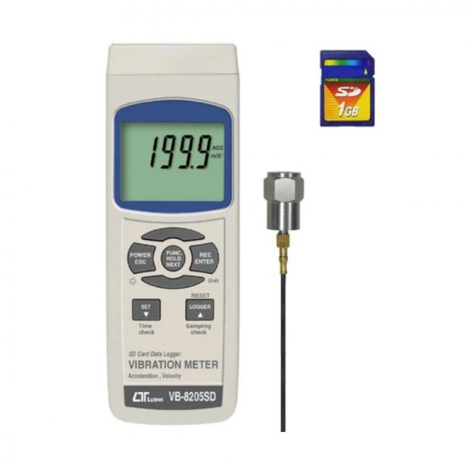 Lutron VB-8205SD Portable Vibration Meter