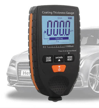 G-TECH GM998 Coating Thickness Gauge Measurement Range 0-1500µm with Dual F/N Principles and High Accuracy ±3%+2µm.