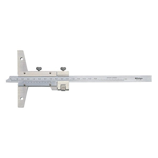 Mitutoyo 0-150MM Vernier Depth Gauge, 0.02mm 527-121