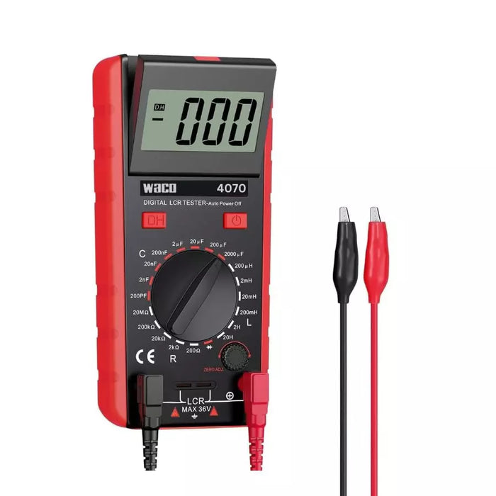 Waco 4070 Digital LCR Meter - 200 to 2000pF Capacitance Range