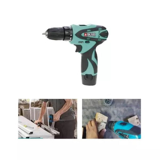 Akari Electric ScrewDriver Akari 10 mm 12 V Cordless Screwdriver With 2 Batteries & 1 Charger (APT-CD-12)