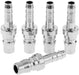 Akari Pneumatic Coupling Akari PH Series Hose Plug Quick Release Coupler With Size (1/4" to 1/2")