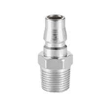 Akari Pneumatic Coupling Akari PM Series Male Plug Quick Release Coupler With Size (1/4" to 1/2")