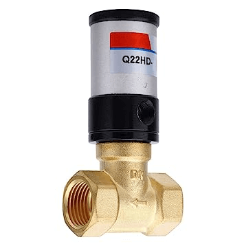 Akari Solenoid Valves Akari 2 Way Q22HD Series Brass Single Acting Pneumatic Control Piston Valve