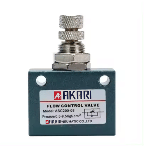 Akari Solenoid Valves Akari ASC Series Pneumatic Flow Control Valve