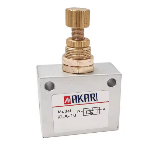 Akari Solenoid Valves Akari KLA Series Pneumatic Flow Control Valve