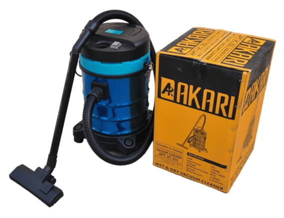 Akari Vaccum Cleaner AKARI 25Ltr 16KPA 1500W Wet & Dry Vacuum Cleaner, APT-VC (25L)