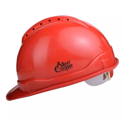 Allen Cooper Safety Helmet Allen Cooper SH-722 Industrial Safety Helmet - Red