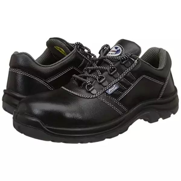 Allen Cooper Safety Shoes Allen Cooper AC 1267 Anti-static Steel Toe Black Safety Shoes