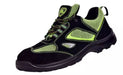 Allen Cooper Safety Shoes Allen Cooper AC-1434 Heat and Shock Resistant Steel Toe Green and Black Sports Safety Shoes