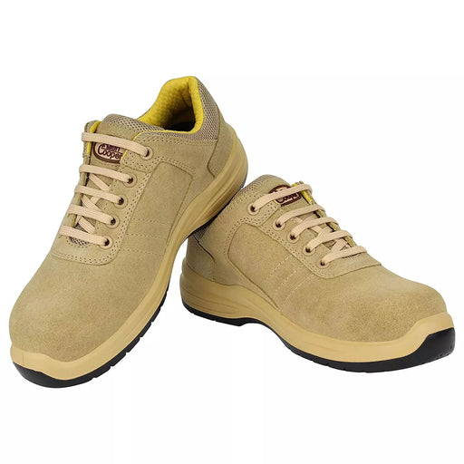 Allen Cooper Safety Shoes Allen Cooper AC 1581 Leather Composite Toe Camel Safety Shoes