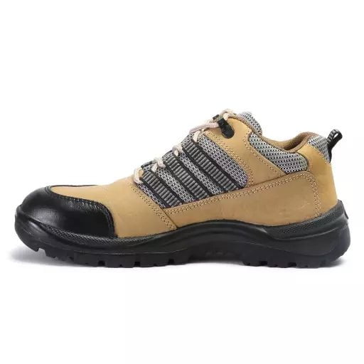 Allen Cooper Safety Shoes Allen Cooper AC 9005 Brown Steel Toe Safety Shoes