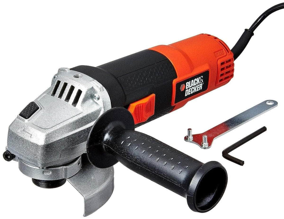 Black+Decker Angle Grinder Black+Decker 100 mm Small Angle Grinder 820WG720R