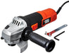 Black+Decker Angle Grinder Black+Decker 100 mm Small Angle Grinder 820WG720R