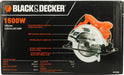 Black+Decker Circular Saw Black & Decker CS1500-IN 4300 RPM 9.7 kg Circular Saw