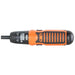 Black+Decker Electric ScrewDriver Black+Decker 6V Battery Powered 130 RPM Cordless Screwdriver A7073-IN