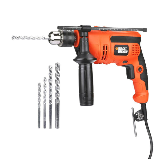 Black+Decker 13mm 550W Hammer Drill With Bit, KR554RE-IN