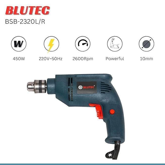 BlueTec Impact Drill BLUTEC 10 mm Electric Drill BSB- 2320