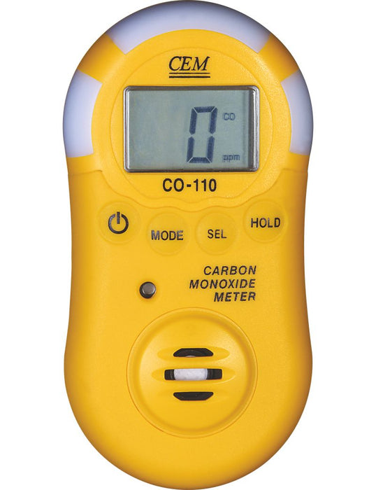 CEM Gas Analyzer & Detector CEM 0 to 1000PPM Carbon Mono-Oxide Meter CO-110