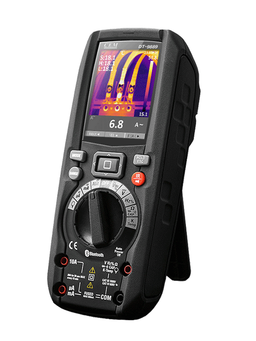 CEM Thermal Camera CEM 3000A AC 6000 Counts Multimeter with Thermal Imager DT-9889 IP65