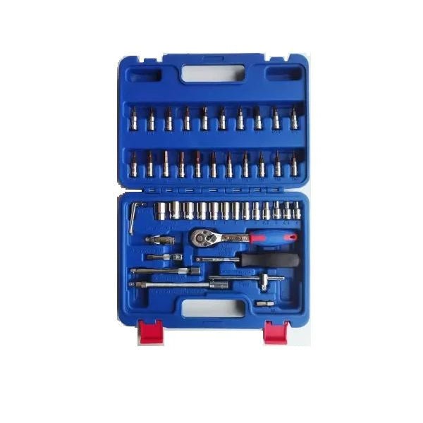 De Neers Socket Sets De Neers 1/4 Drive Hex Socket Sets NA-2462 (46Pcs)