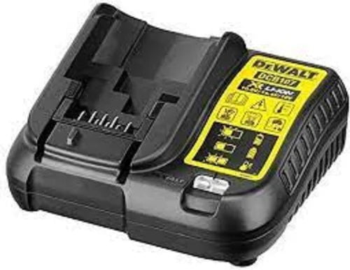 Dewalt Cordless Tool Battery Chargers Dewalt Compact Charger 10.8-18V Black & Yellow DCB107-QW