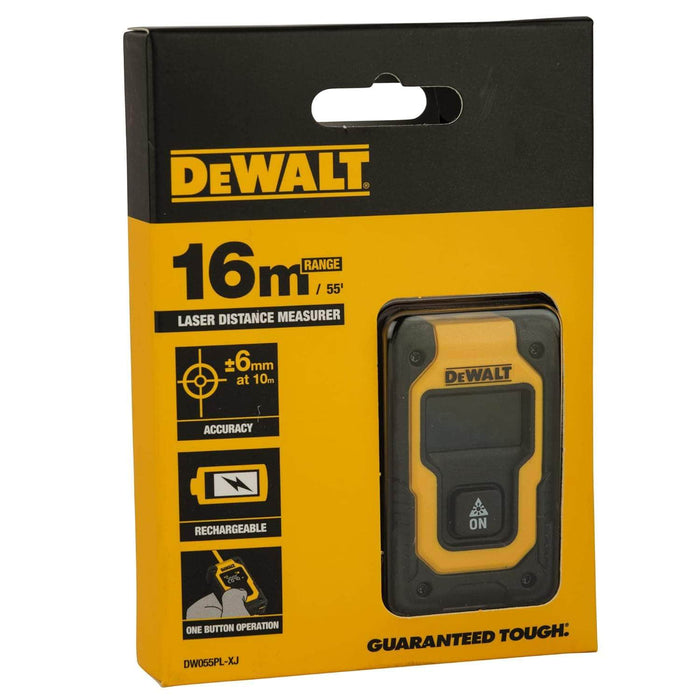 Dewalt Distance Meter Dewalt 16m Pocket Laser Distance Meter DW055PL-XJ