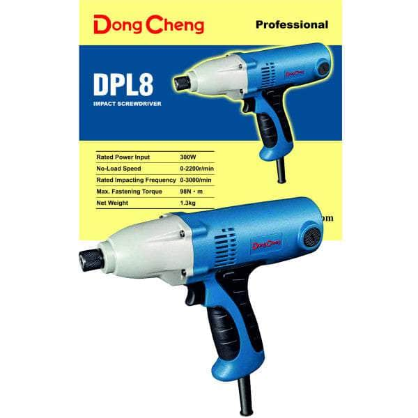 Dongcheng Electric ScrewDriver Dongcheng 300 Watt Electric Impact Screwdriver 2200 RPM, (DPL8-P1L-FF-8)